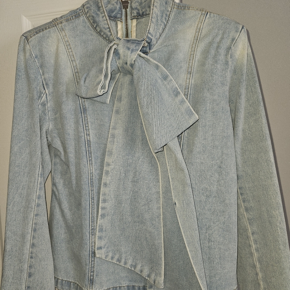Dressy Denim Blouse